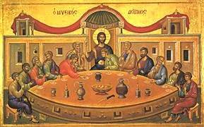 Icon of the Mystical Supper