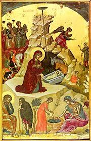 Icon of the Nativity of Jesus Christ